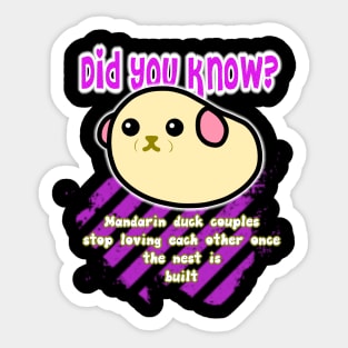 Did you know? 7 Sticker